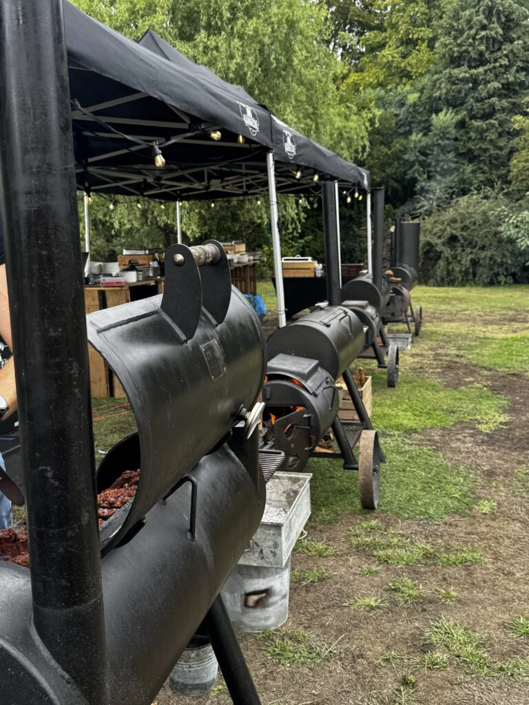 Smoker en barbecues van Deertown Barbecue op locatie